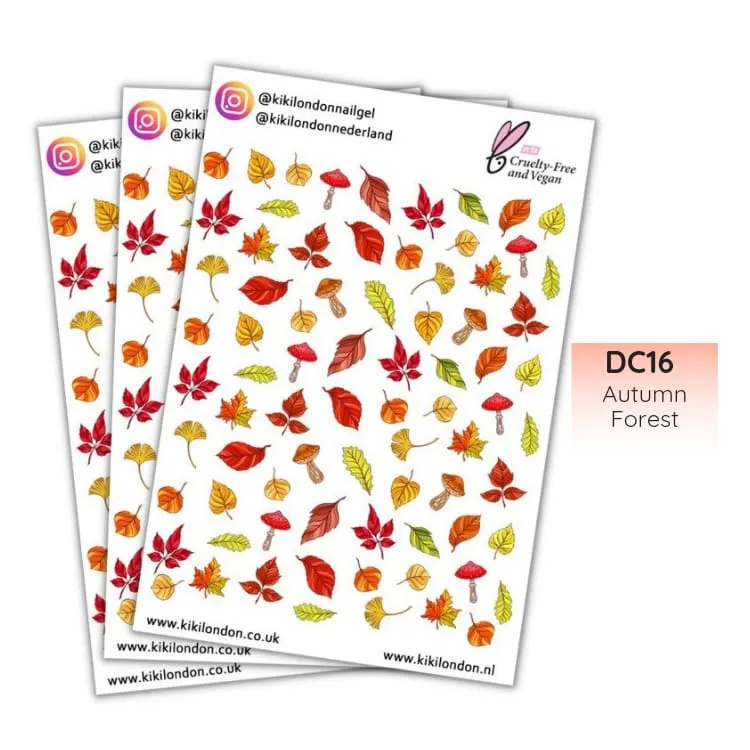 Season Nail Decal Set of 9